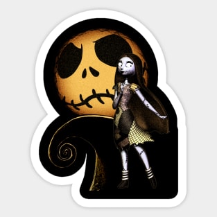 Sally Nightmare Before Christmas Sticker